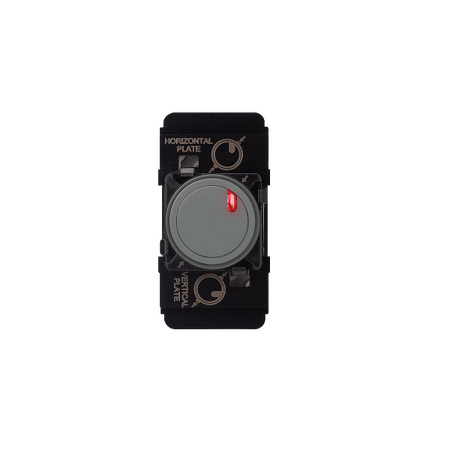 EXCEL LIFE PUSH-BUTTON MECHANISM 2 WAY WITH LED INDICATOR 10AX URBAN GREY OR GLOSS BLACK