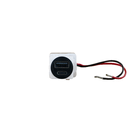 Excel Life Type A+C 15W USB Charger Mechanism Black