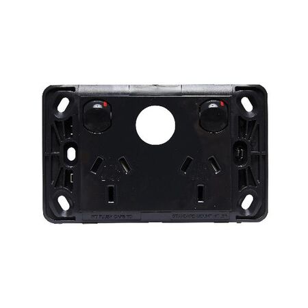 HPM VIVO 10A Double Power Point Grid & Mech with Extra Function Hole Dark Grey