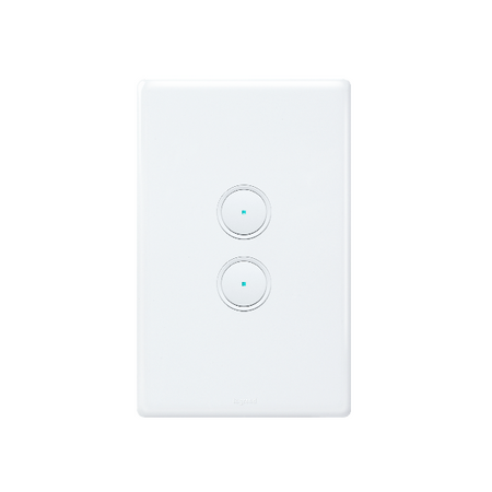Excel Life Smart Switch 2 Gang White