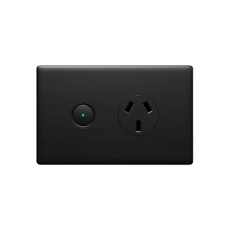Excel Life Smart 10A Single Powerpoint Matt Black