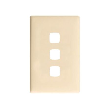Linea Coverplate 3 gang runaway bride