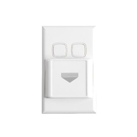 Excel - Hospitality keytag switch 10A independent switch 3 x 20A 240V a.c. in top pocket white
