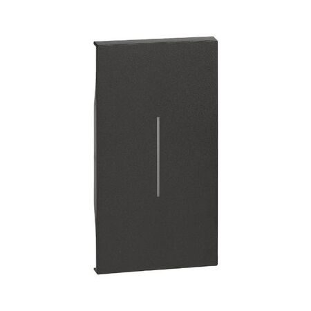 Bticino Living Now 2 Module Switch Mechanism Cover Black