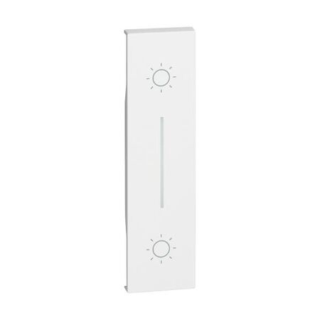 Bticino Living Now 1 Module Blind / Shutter Mechanism Cover White