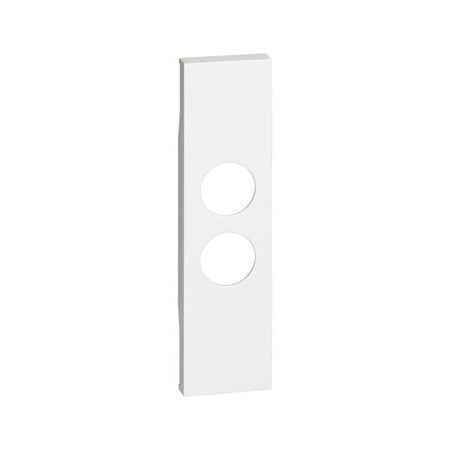 Bticino Living Now 1 Module Dual PAL & F TYype TV Socket Mechanism Cover White