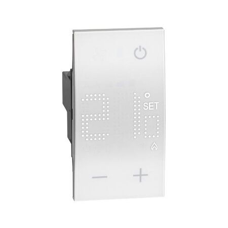 Bticino Living Now 2 Module Thermostat Display White
