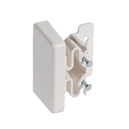 DLP 40x25mm Mini Trunking End Cap White