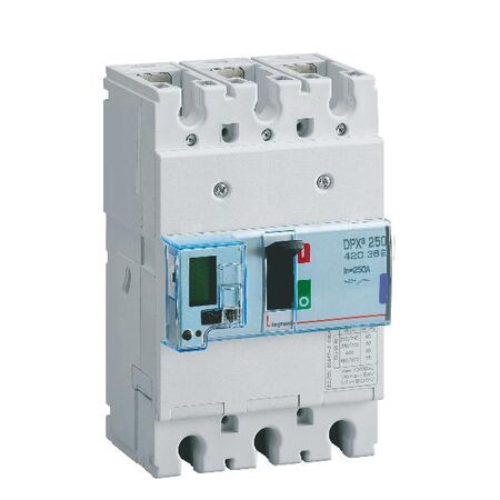 DPX³ 250 MCCB Electronic + Energy Metering - Icu 50 kA - 400 V~ - 3 Phase - 160 A