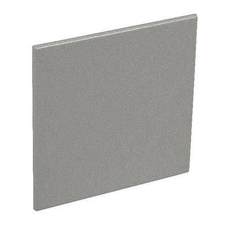 ARTEOR Blank Plate 1 Gang Magnesium