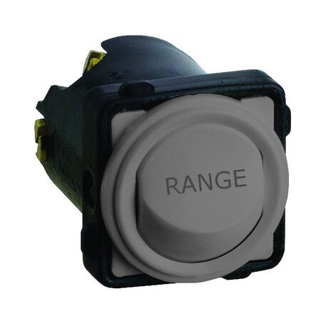 Excel Life - Engraved rocker switch mechanism 1 way 32A 240V a.c. RANGE engraved urban grey