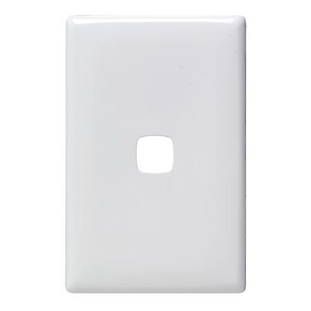 Linea - Coverplate 1 gang white