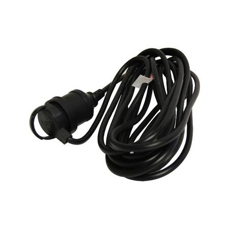 HPM Entertainment 10A 3 Core 1.0mm² Extension Lead 5m Black