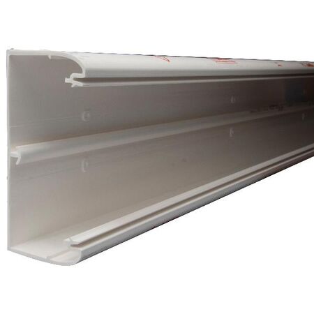DLP PVC 50x105mm Trunking 2m White