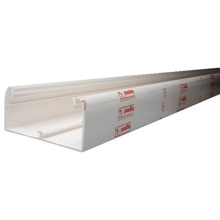 DLP PVC 50x105mm Trunking 2m White