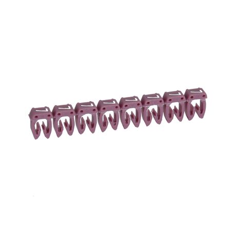 CAB3 - Markers for wiring 4 to 6mm² numbers - colour code 4-6mm² purple number 7 pack of 800