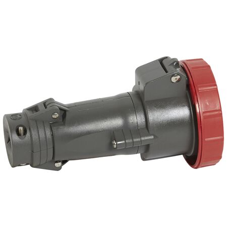 HYPRA - IEC industrial IP66/67 Mobile socket refrigerated container 3P+E 415V a.c. 32A grey