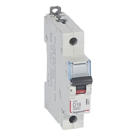 Miniature Circuit Breaker DX3 240V a.c - 1P D 16A 6KA