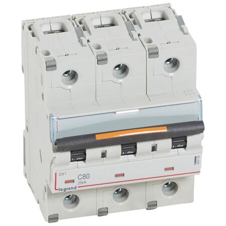 Miniature Circuit Breaker DX3 240V a.c - 3P C 80A 25KA