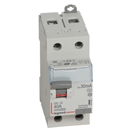 RCD - Residual current device - 2P - 40 A - 30 mA - AC Type