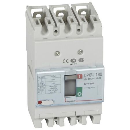 DPX³-I 160 3Phase 160 A Trip-Free Switch