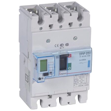 DPX³ 250 MCCB Electronic + Energy Metering - Icu 70 kA - 400 V~ - 3 Phase - 250 A