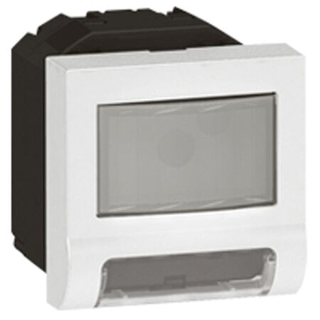 Arteor modular - Electronic device skirting light with IR sensor & alarm 1W 100-230V a.c. 2 module white
