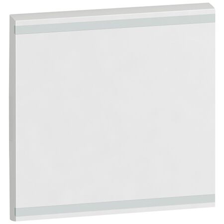 Arteor - MyHOME - Square key cover BUS/SCS - without marking - 2 modules - white