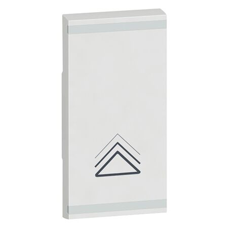 Arteor - MyHOME - Square key cover BUS/SCS - dimmer symbol - 1 module - white