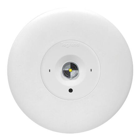 LED Satellite D63 complete with flex & plug - white finish with lithium battery