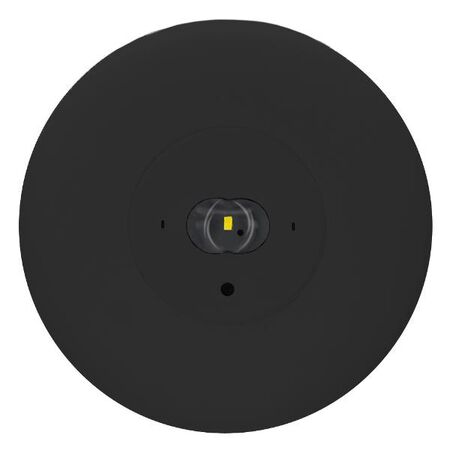 LED Satellite Corridor complete with flex & plug - black finish with lithium battery - Axiom