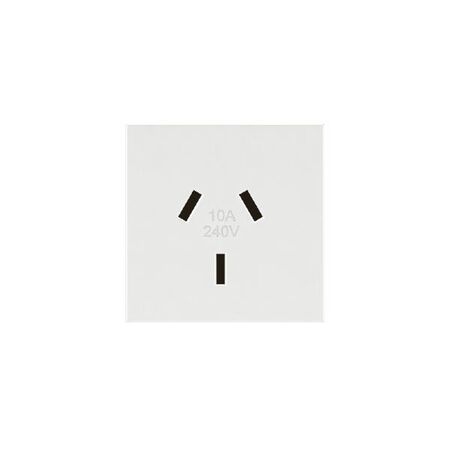 Arteor modular - Single powerpoint autoswitch mechanism 1 gang 10A 240V a.c. white