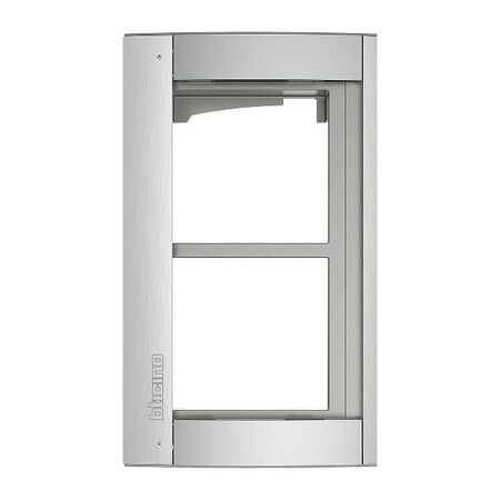Bticino Sfera 2 Module Frame and Surround Plate Allmetal