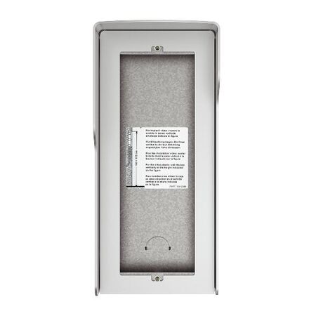 Bticino Sfera 3 Module Wall Mount Box with Rainshield Allmetal