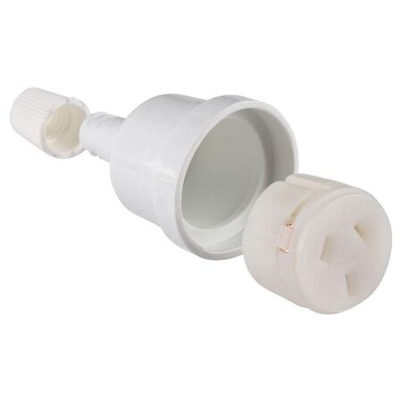HPM 15A 3 Pin Extension Socket Outlet White