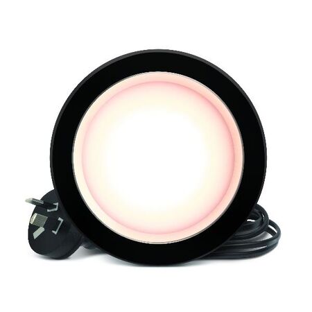 HPM DLI 7W 700lm LED Warm White Dimmable Downlight with Integrated Driver 90mm Black