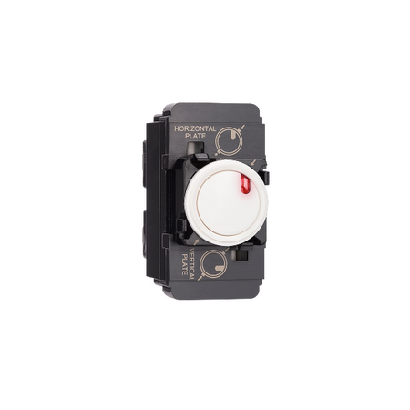 EXCEL LIFE PUSH-BUTTON MECHANISM 2 WAY WITH LED INDICATOR 10AX MATT WHITE