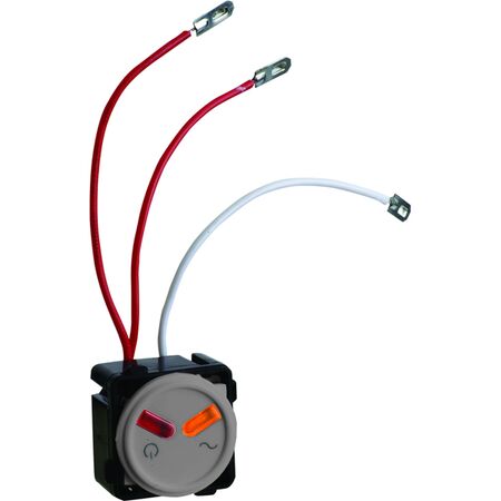 Excel Life - Indicator mechanism Amber power available/red power supplied indicator 250V a.c. urban grey
