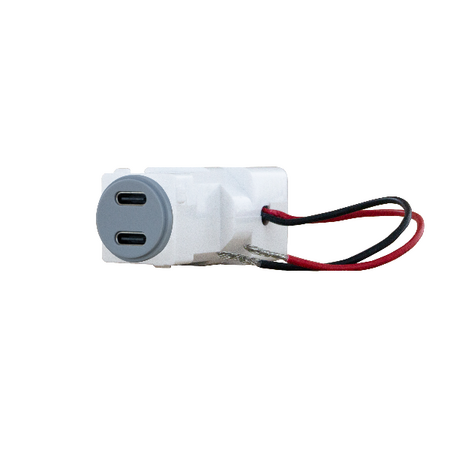 Excel Life Type C+C 15W USB Charger Mechanism Urban Grey
