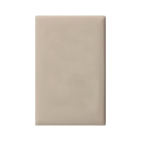 Linea Blank coverplate soft touch light grey