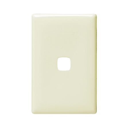 Linea Coverplate 1 gang cream