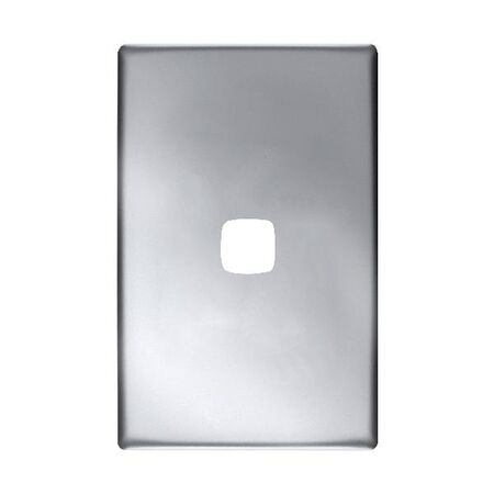 Linea - Coverplate 1 gang matt silver