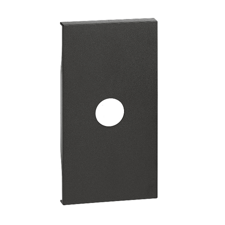 Bticino Living Now 2 Module TV Socket PAL Mechanism Cover Black