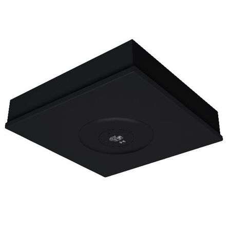 LED Satellite Corridor surface mount - black finish with lithium battery - Axiom