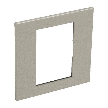ARTEOR Square 3 Module Coverplate Champagne