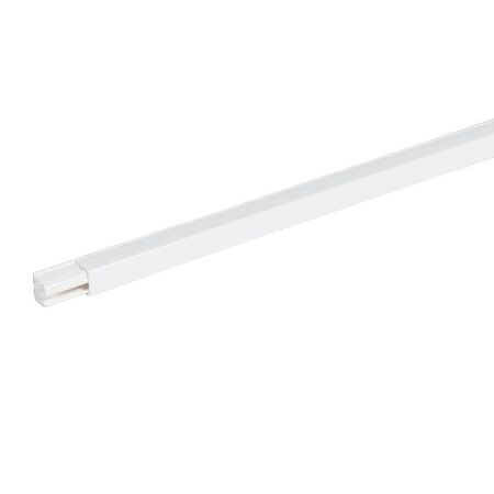 DLP 16x16mm Mini Trunking Cable Duct 3m White