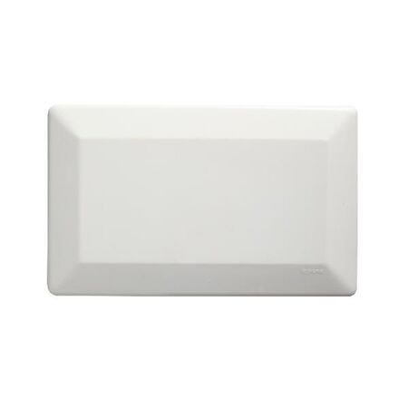 Como - Horizontal coverplate horizontal blank white
