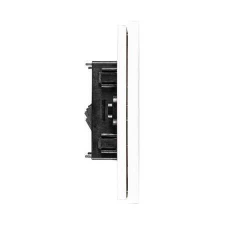 Bticino Living Now 10A AU Autoswitched Double Powerpoint White