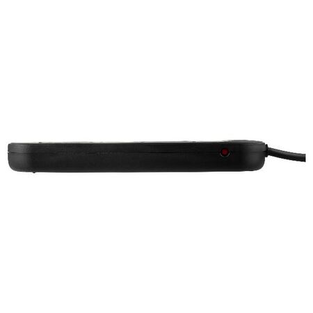 HPM Standard 4 Outlet Powerboard Black