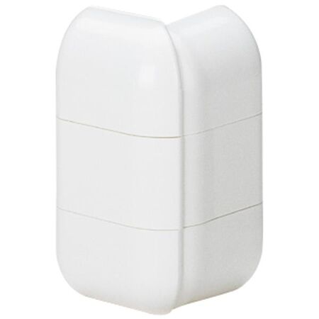 DLP 20x120mm Mini Trunking Exterior Angle White
